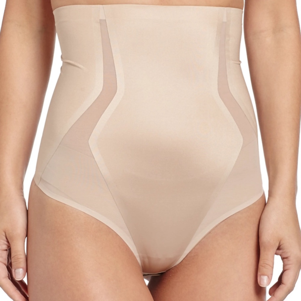 SPANX High-Rise Shapewear in Beige - Reposh